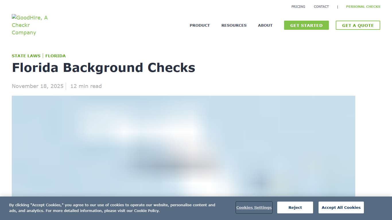 Florida Background Checks: Fast, Accurate & Compliant | GoodHire
